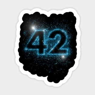 Constellation 42 Sticker